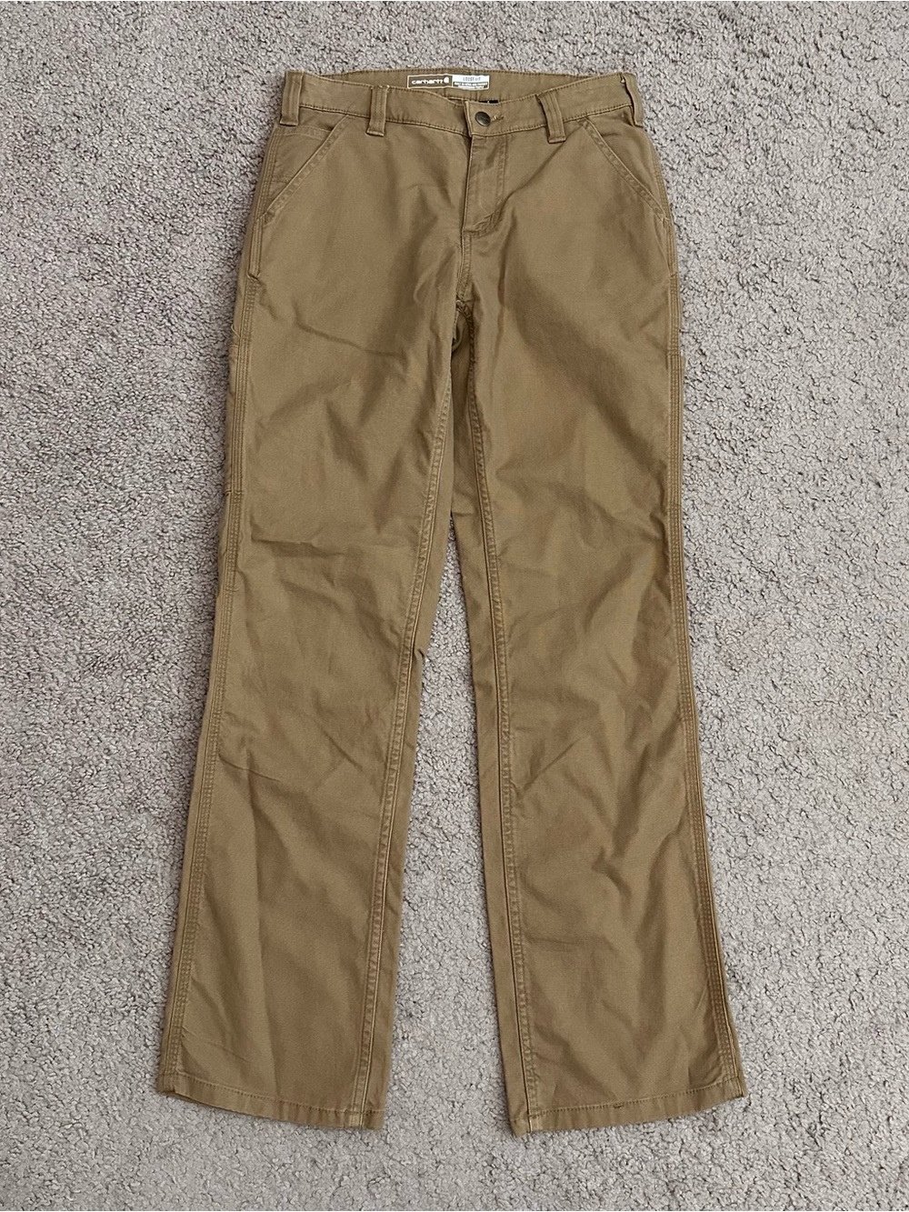 Carhartt Rugged Flex Loose Fit Canvas Work Pant Womens